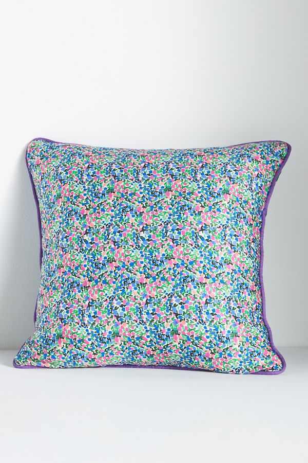 Slide View: 3: Gemma Printed Floral Pillow