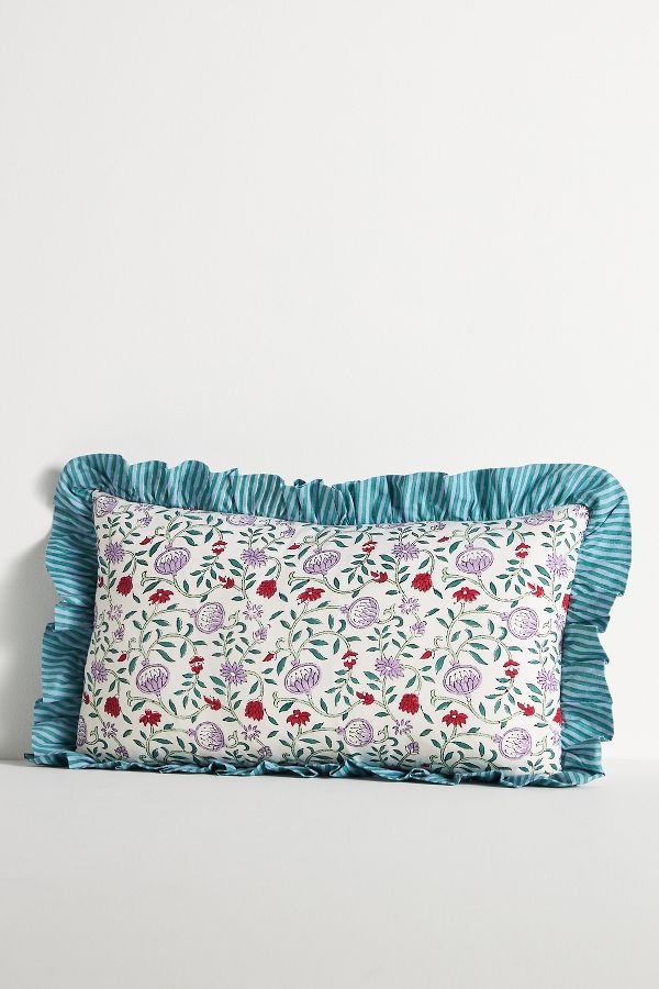 Slide View: 4: Furbish Studio Ruffle Pillow