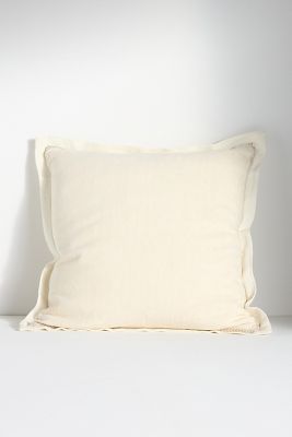 Lucy Linen Embroidered Pillow