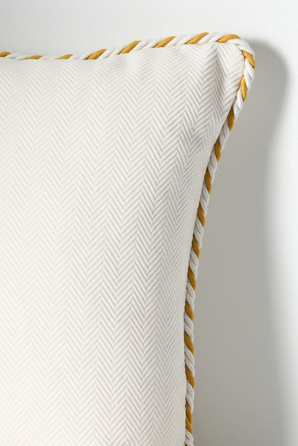 Slide View: 6: Kayla Cotton Herringbone Pillow