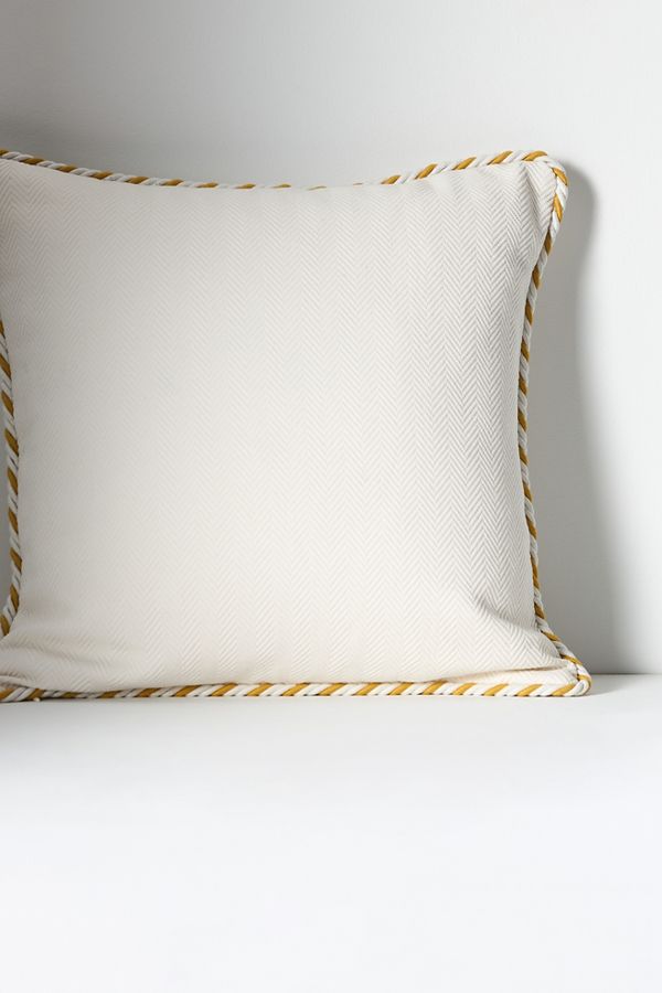 Slide View: 2: Kayla Cotton Herringbone Pillow