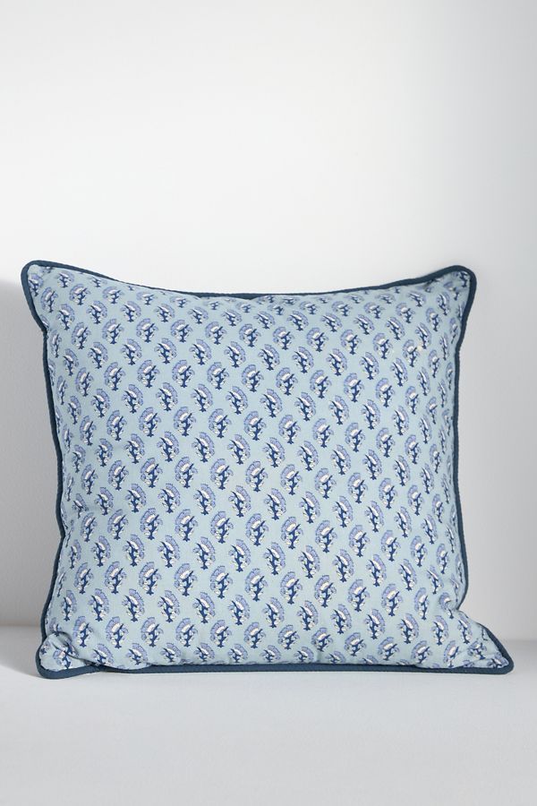 Slide View: 5: Cotton Mix Print Floral Pillow