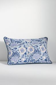 Slide View: 7: Cotton Mix Print Floral Pillow