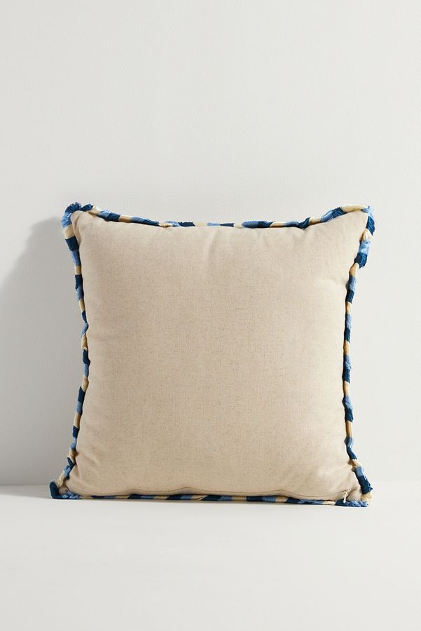 Slide View: 8: Georgia Cotton Embroidered Pillow