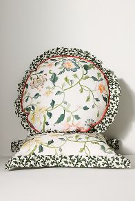 Slide View: 1: Hattie Cotton Floral Printed Pillow