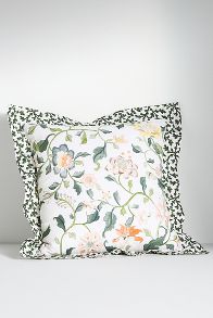 Slide View: 5: Hattie Cotton Floral Printed Pillow