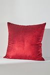 Thumbnail View 1: Fiora Ribbed Velvet Pillow