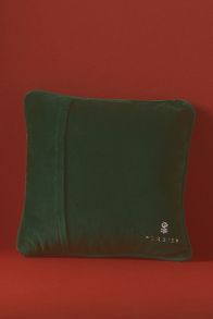 Slide View: 3: Furbish Studio Holiday Petite Needlepoint Pillow