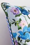 Thumbnail View 4: Alva Floral Cotton Velvet Pillow