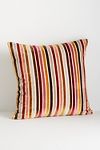 Thumbnail View 1: Velvet Stripe Pillow Cover