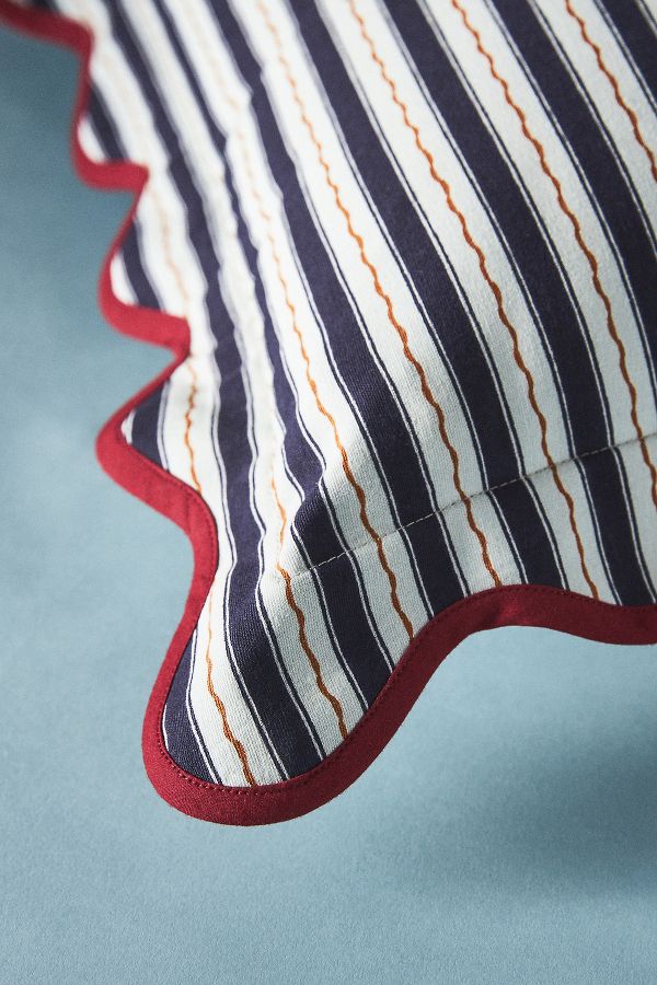 Slide View: 4: Matilda Goad & Co. Scalloped Cushion