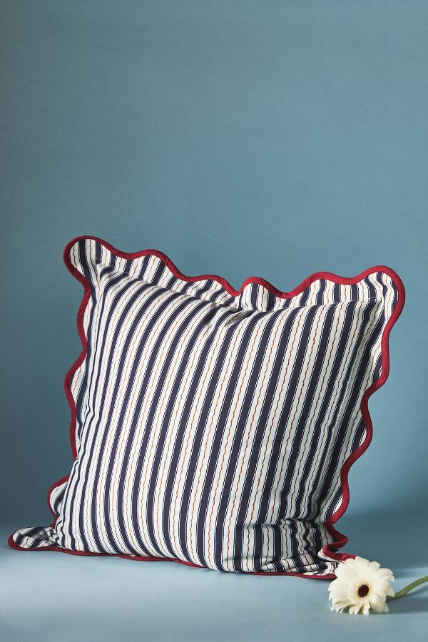 Slide View: 2: Matilda Goad & Co. Scalloped Cushion