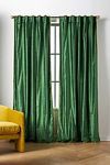 Thumbnail View 1: Adelina Piped Velvet Woven Curtain