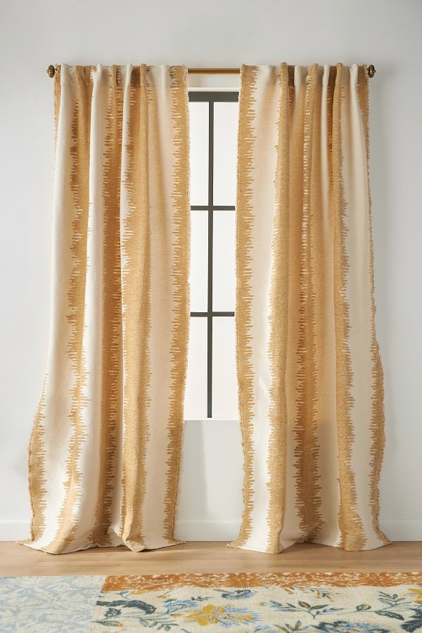 Slide View: 1: Maiko Jacquard-Woven Curtain