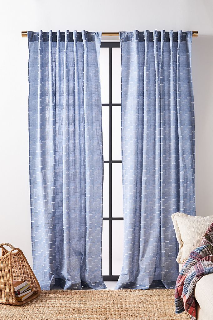 Romantic French style curtain sheers. Simply filtering light or ...