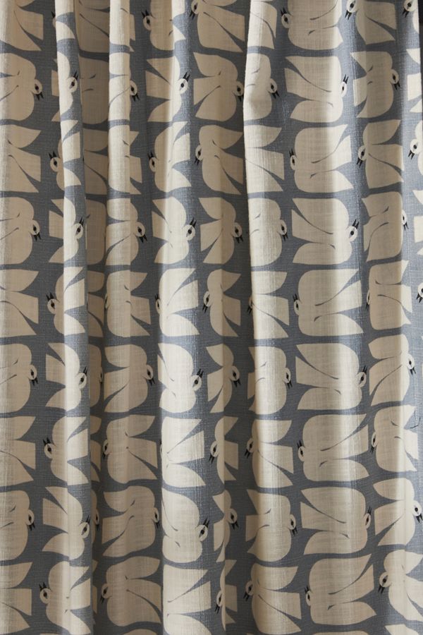 Marcello Velho Flock Curtain Anthropologie UK