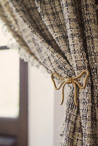 Slide View: 5: Verity Tweed Cotton Curtain