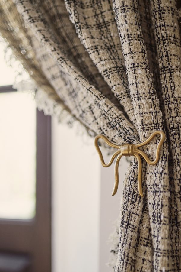 Slide View: 5: Verity Tweed Cotton Curtain