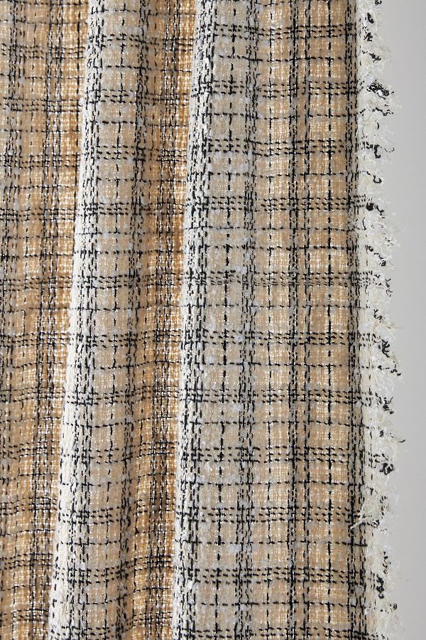 Slide View: 4: Verity Tweed Cotton Curtain