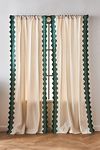 Thumbnail View 1: Maeve by Anthropologie Scalloped Cotton Curtain