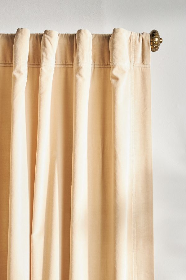 Slide View: 2: Trova Velvet Curtain