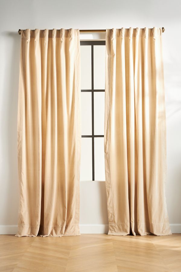 Slide View: 1: Trova Velvet Curtain