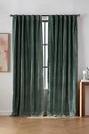 Thumbnail View 1: Trova Washed Velvet Curtain