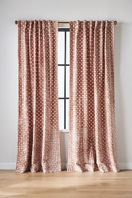 Gracen Velvet Woven Curtain