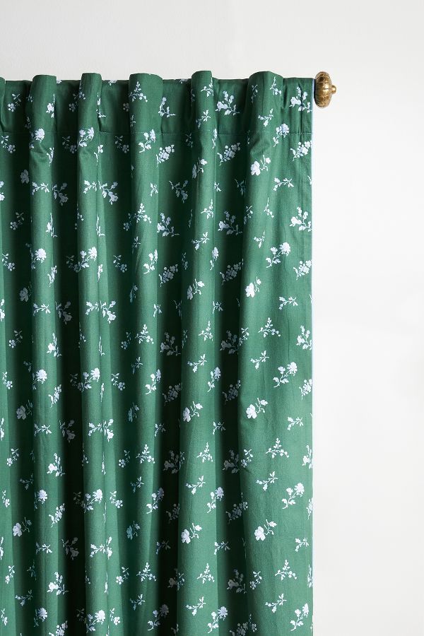 Slide View: 2: Alva Printed Cotton Curtain