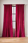 Thumbnail View 1: Milo Piped Velvet Curtain