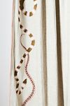 Thumbnail View 2: Marwa Embroidered Snakes Curtain