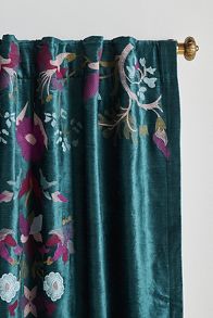 Slide View: 2: Fiori Blackout Curtain