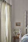 Thumbnail View 1: Costanza Woven Stripe Cotton Curtain