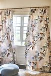 Thumbnail View 1: Nathalie Lete Marais Bird Printed Cotton Curtain