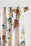 Thumbnail View 3: Nathalie Lete Marais Bird Printed Cotton Curtain