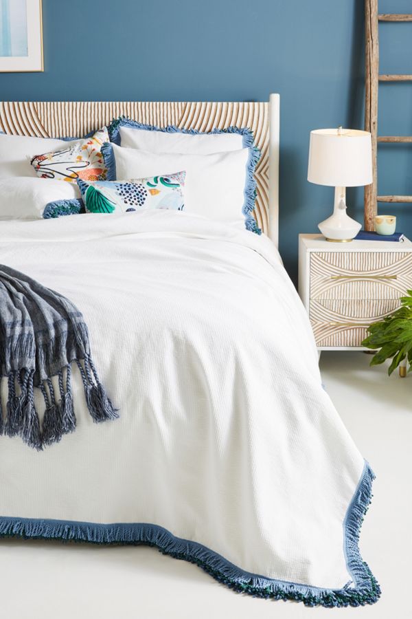 Layered Fringe Duvet Cover Anthropologie Uk