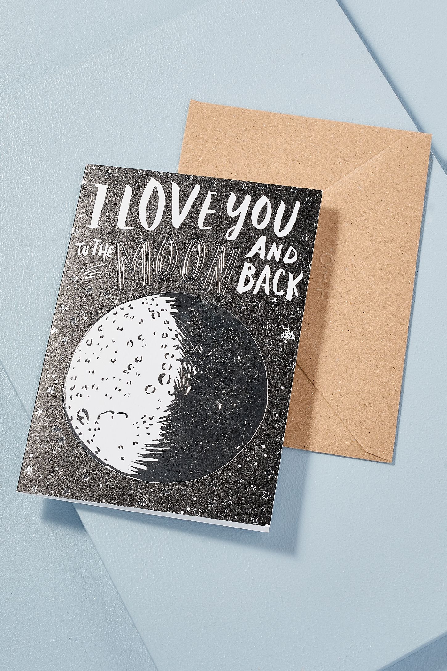 To The Moon And Back Greetings Card Anthropologie Uk