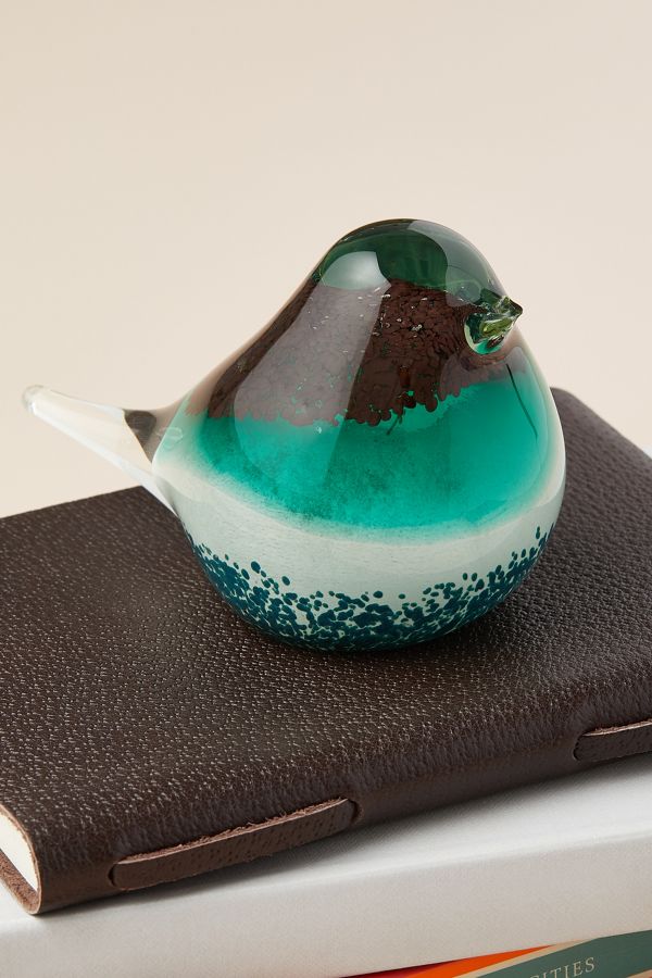HandBlown Glass Bird Ornament Anthropologie UK