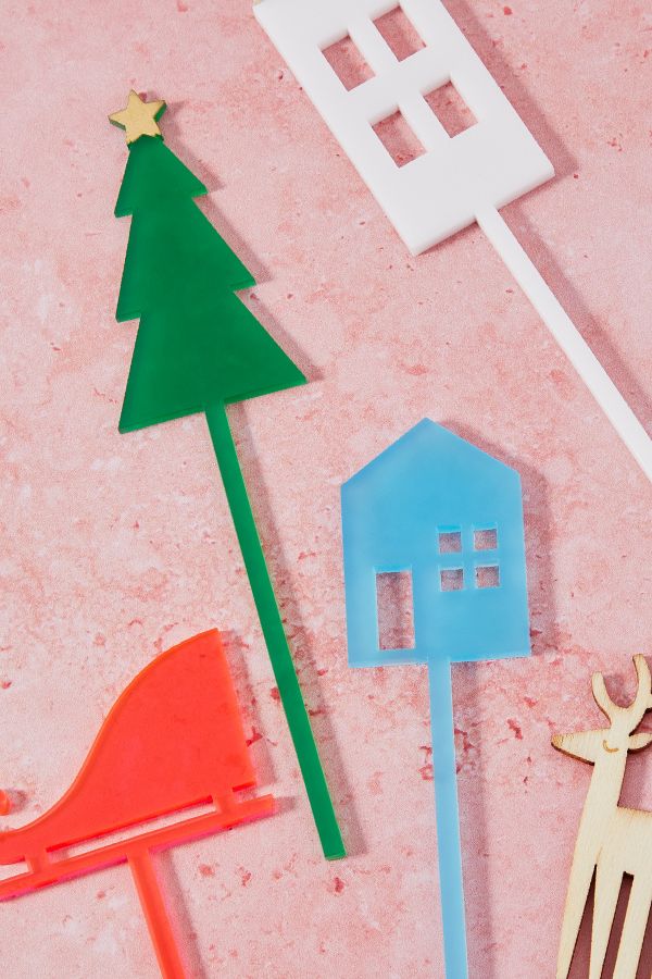 Meri Meri Christmas Cake Toppers | Anthropologie UK