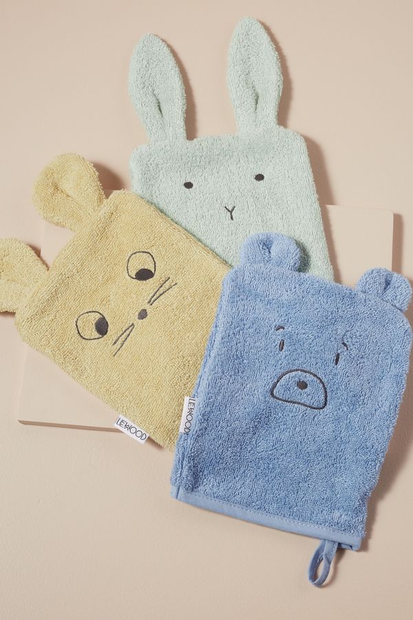 Set of 3 Liewood Washcloths Anthropologie UK