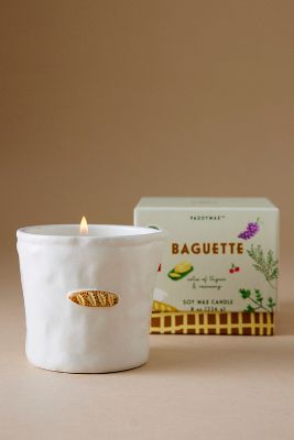 Paddywax Bistro Baguette Ceramic Candle