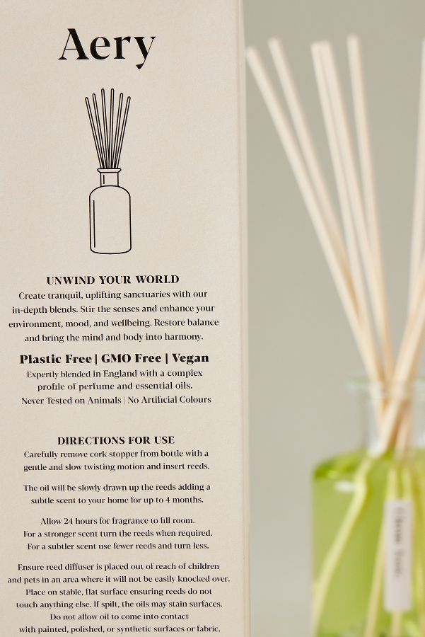 Slide View: 3: Aery Citrus Tonic Reed Diffuser 