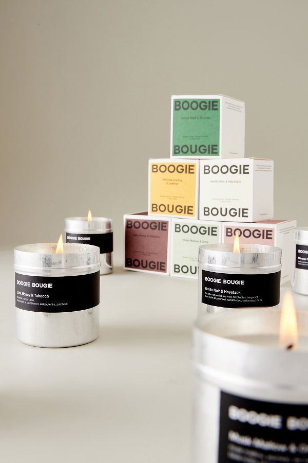 Slide View: 3: Boogie Bougie Musk Mallow & Orris Metal Candle