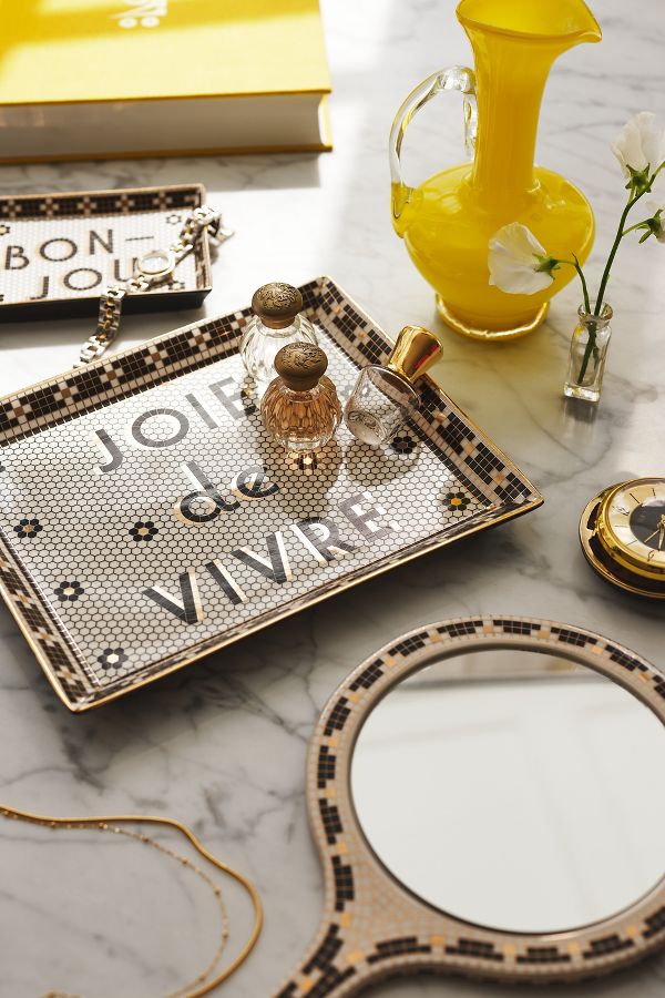 Slide View: 6: Joie de Vivre Bistro Tile Tray