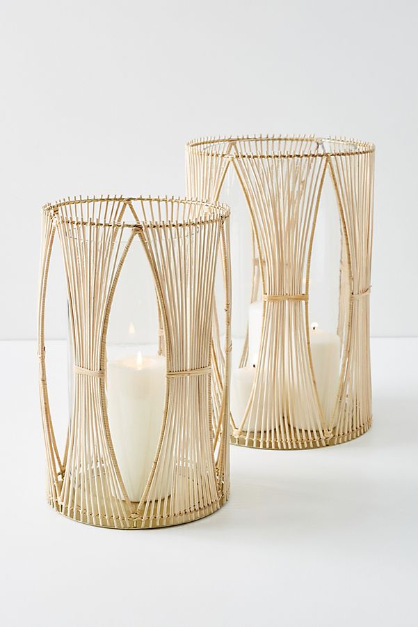 Slide View: 1: Rattan Lantern