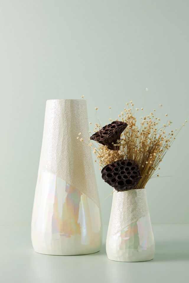 Lilliana Lustered Vase | Anthropologie