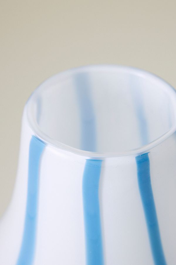 Slide View: 2: Broste Copenhagen Ada Stripe Vase