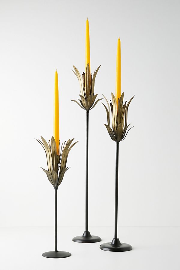 Slide View: 1: Lily Candlestick