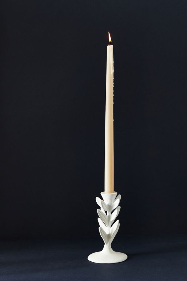 Flora Large Taper Candle Holder Anthropologie UK
