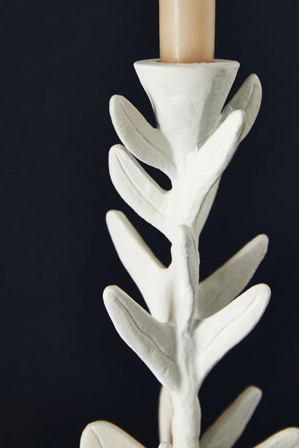 Flora Large Taper Candle Holder Anthropologie UK